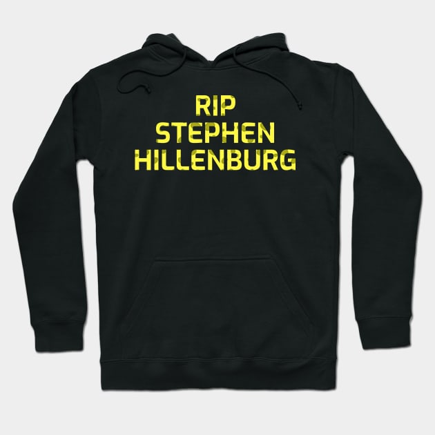 Stephen Hillenburg Hoodie by VEKTORKITA